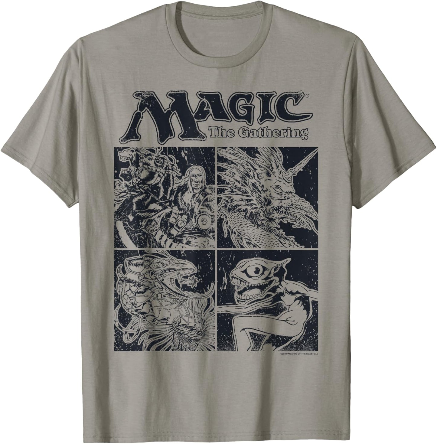 Magic: The Gathering Creature Box Up T-Shirt - T-Shirt | Sand
