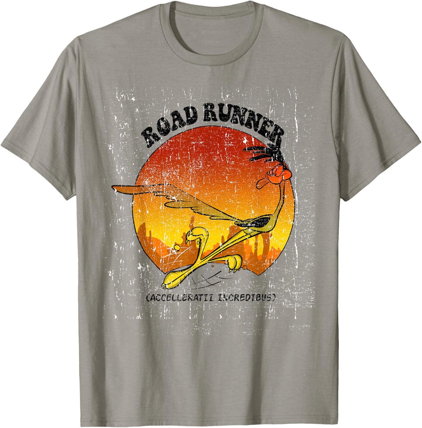 Looney Tunes Road Runner Accelleratii Incredibus T-Shirt - T-Shirt | Sand