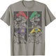 Super Mario Mario Luigi Wario Waluigi Box Up T-Shirt - T-Shirt | Sand