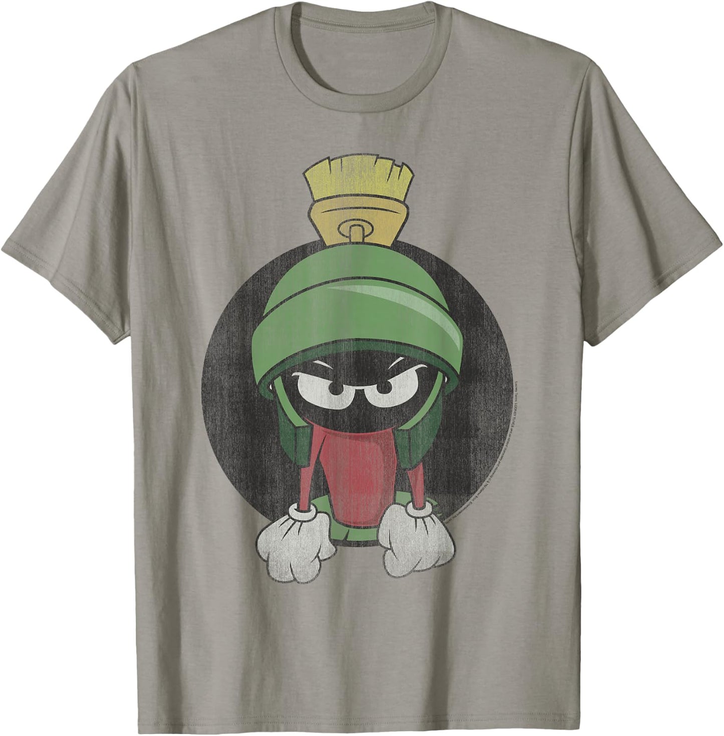 Looney Tunes Marvin The Martian Angry Portrait Small T-Shirt - T-Shirt | Sand