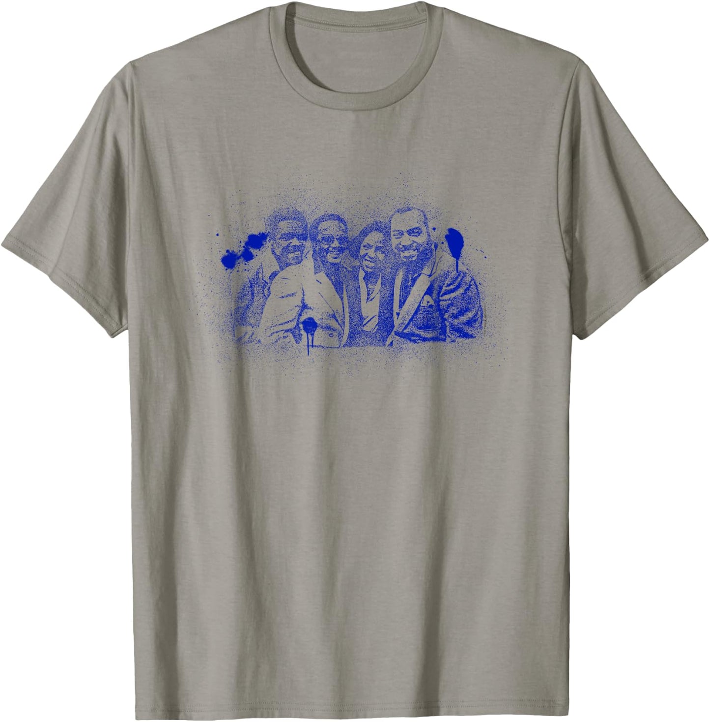 TV Times Gladys Knight And The Pips 1980 Paint Splatter T-Shirt - T-Shirt | Sand