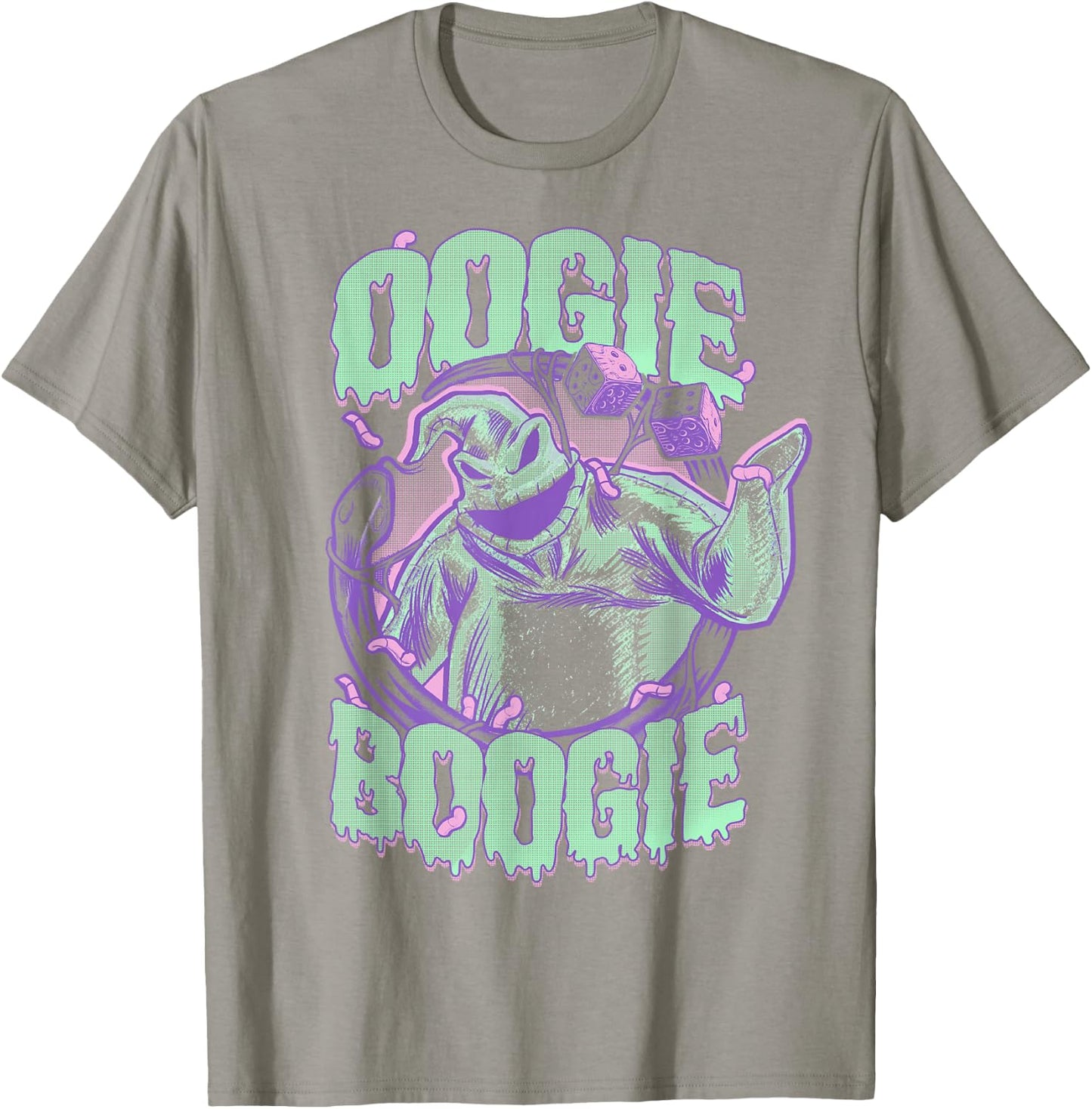 Disney The Nightmare Before Christmas Oogie Boogie Portrait T-Shirt - T-Shirt | Sand