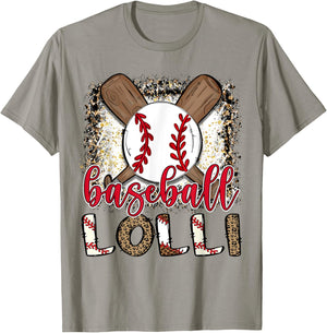 Baseball Lolli Leopard Proud Ball Lolli T-Shirt - T-Shirt | Sand