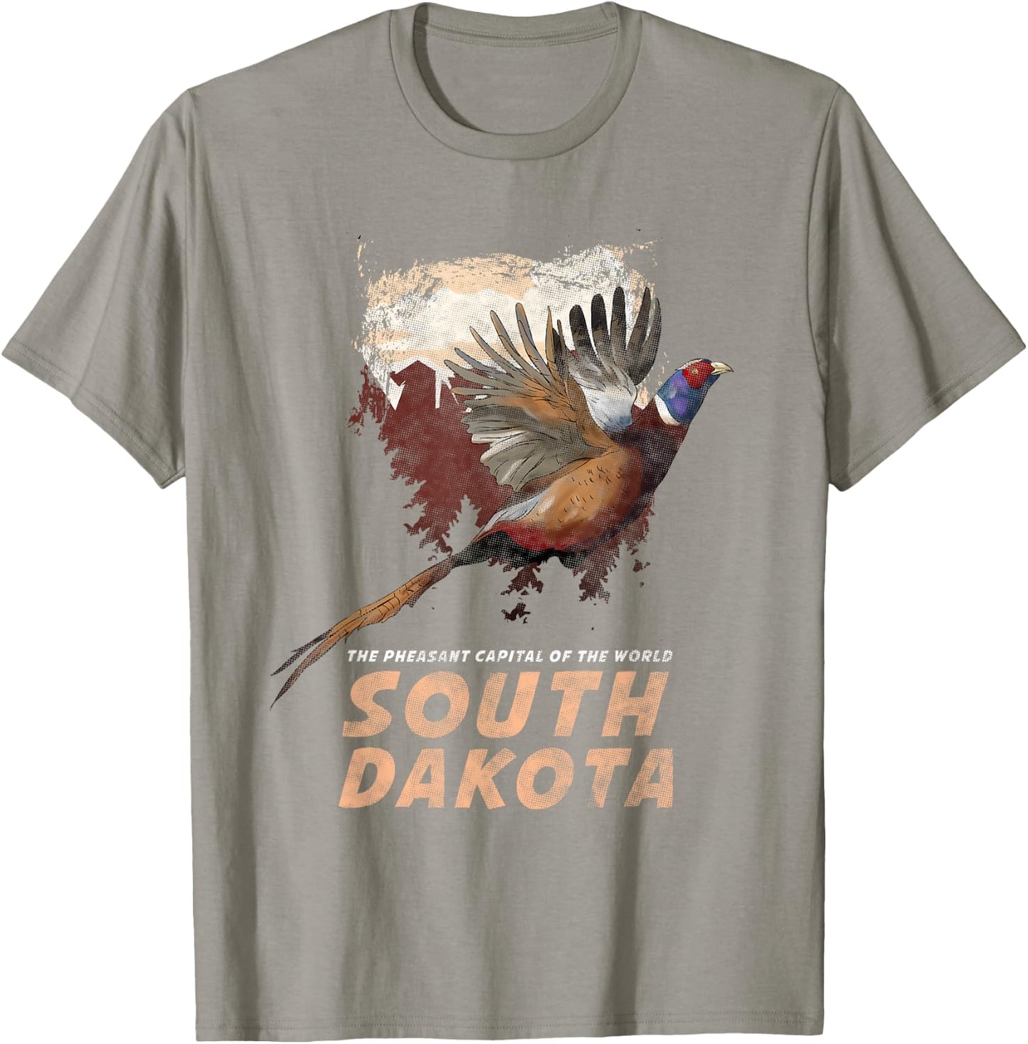 Pheasant Hunting t Upland Midwest outdoorsmen T-Shirt - T-Shirt | Sand