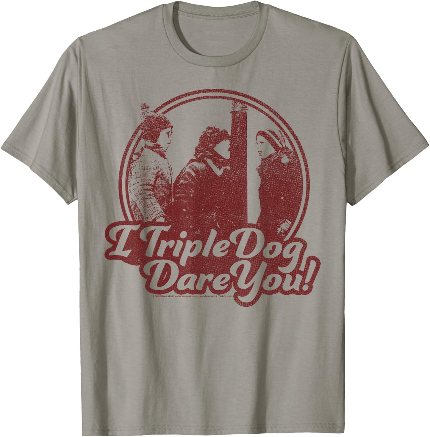 A Christmas Story I Triple Dog Dare You T-Shirt - T-Shirt | Sand