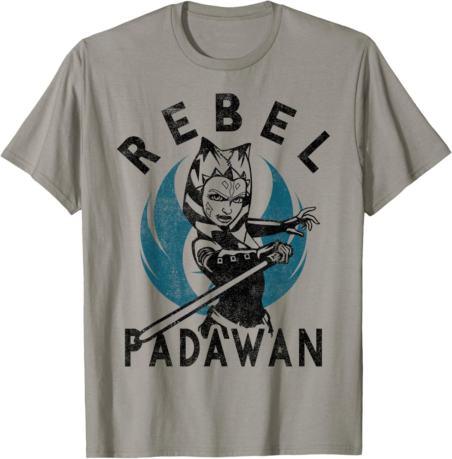 Star Wars: Clone Wars Ahsoka Rebel Padawan Portrait T-Shirt - T-Shirt | Sand
