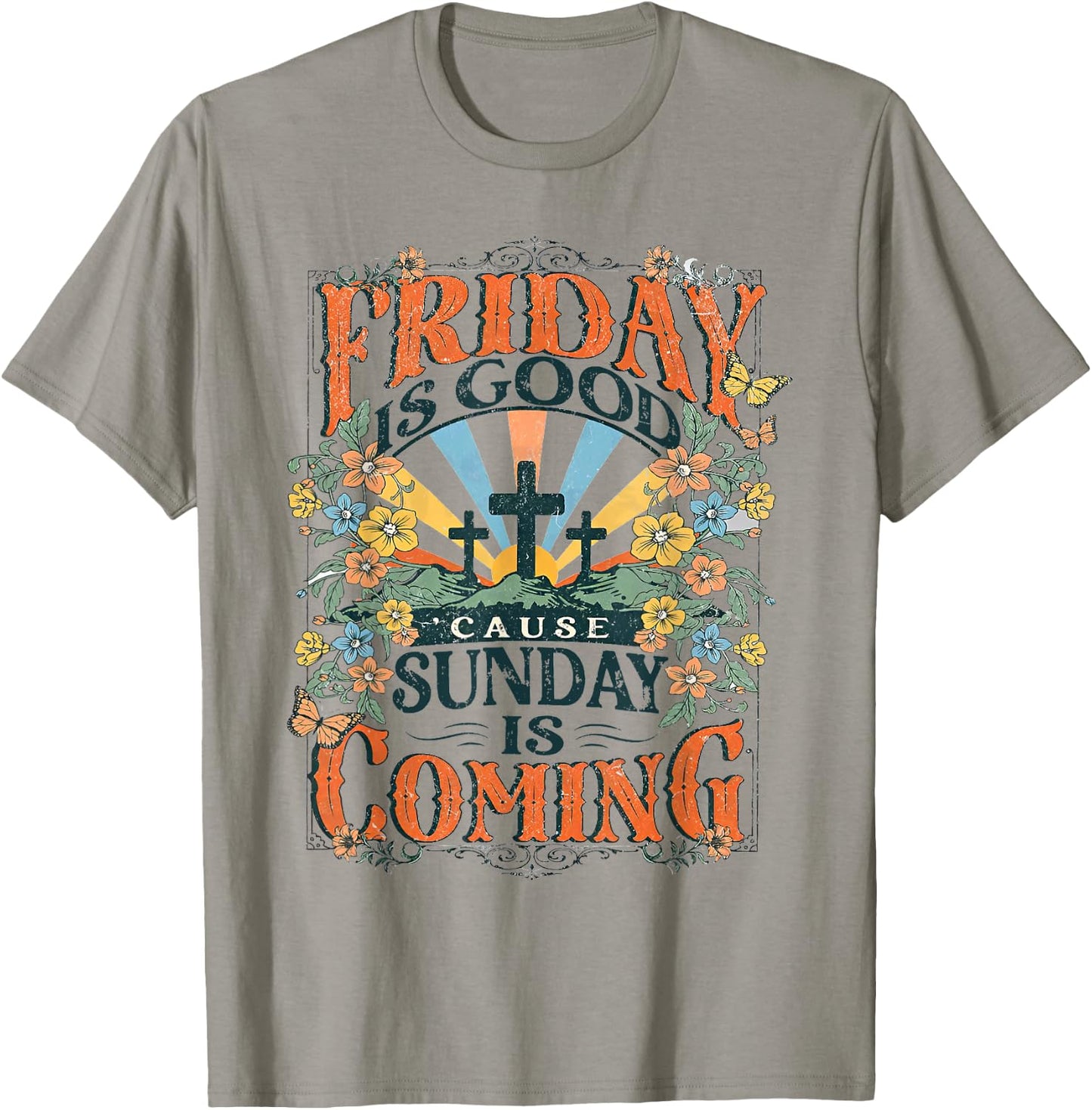 He Is Risen Jesus Christian Bible Quote Easter Good Friday T-Shirt - T-Shirt | Sand