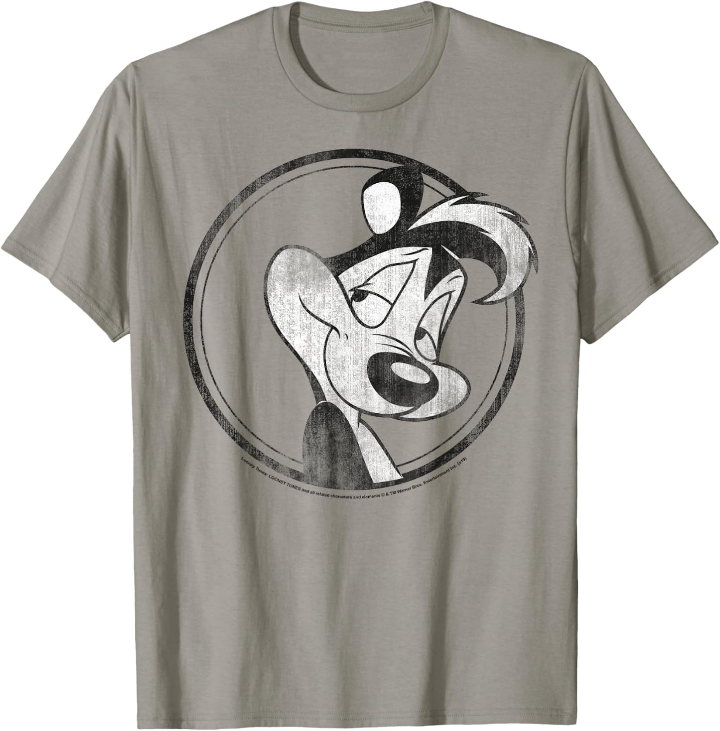 Looney Tunes Pepe Le Pew Simple Portrait T-Shirt - T-Shirt | Sand