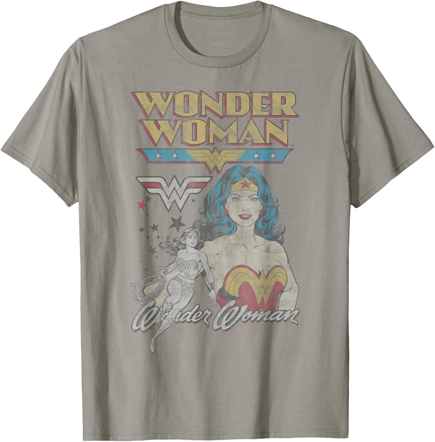 DC Comics Wonder Woman Vintage Small T-Shirt - T-Shirt | Sand