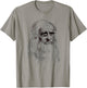 Leonardo Da Vinci portrait Davinci Science Art T-Shirt - T-Shirt | Sand