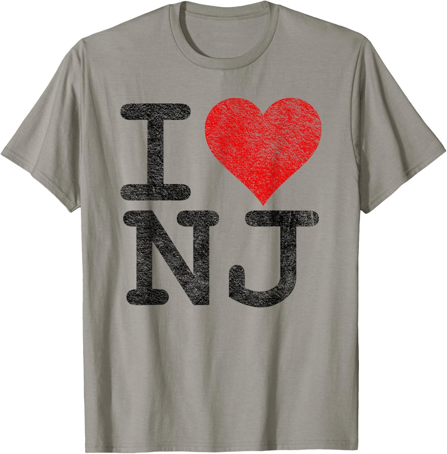 I Love New Jersey I Heart NJ T-Shirt - T-Shirt | Sand