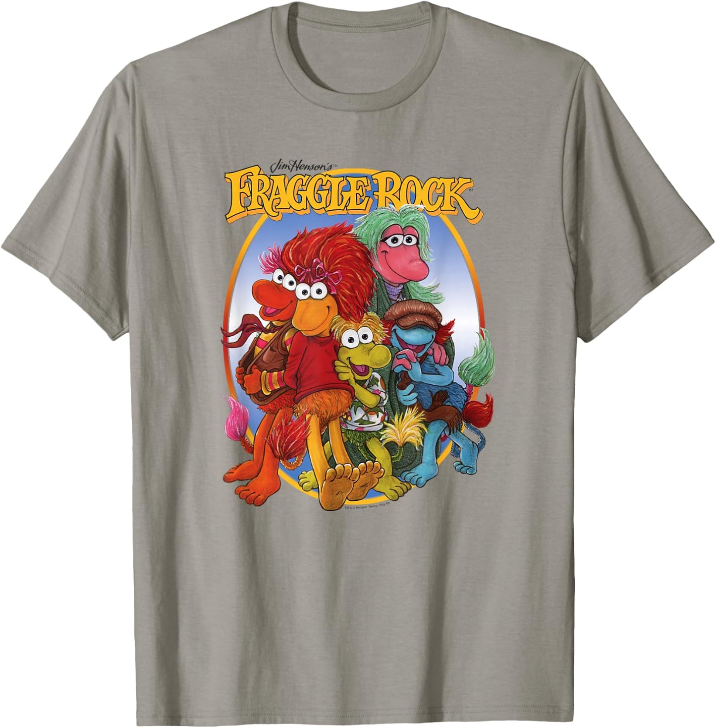 Fraggle Rock Group Hug T-Shirt - T-Shirt | Sand