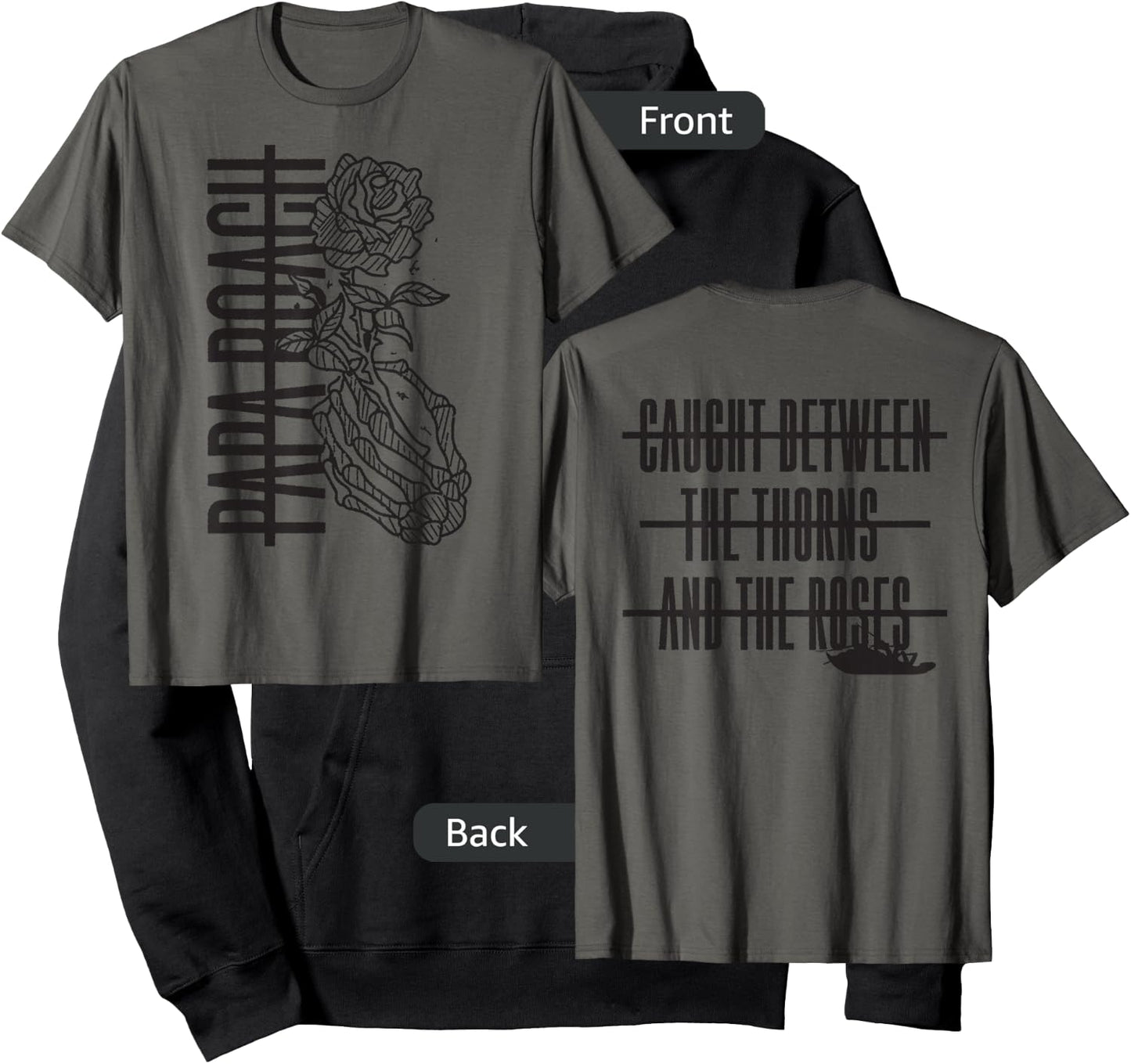 Papa Roach - Official Merchandise - Thorns Hoodie - Hoodie | Black