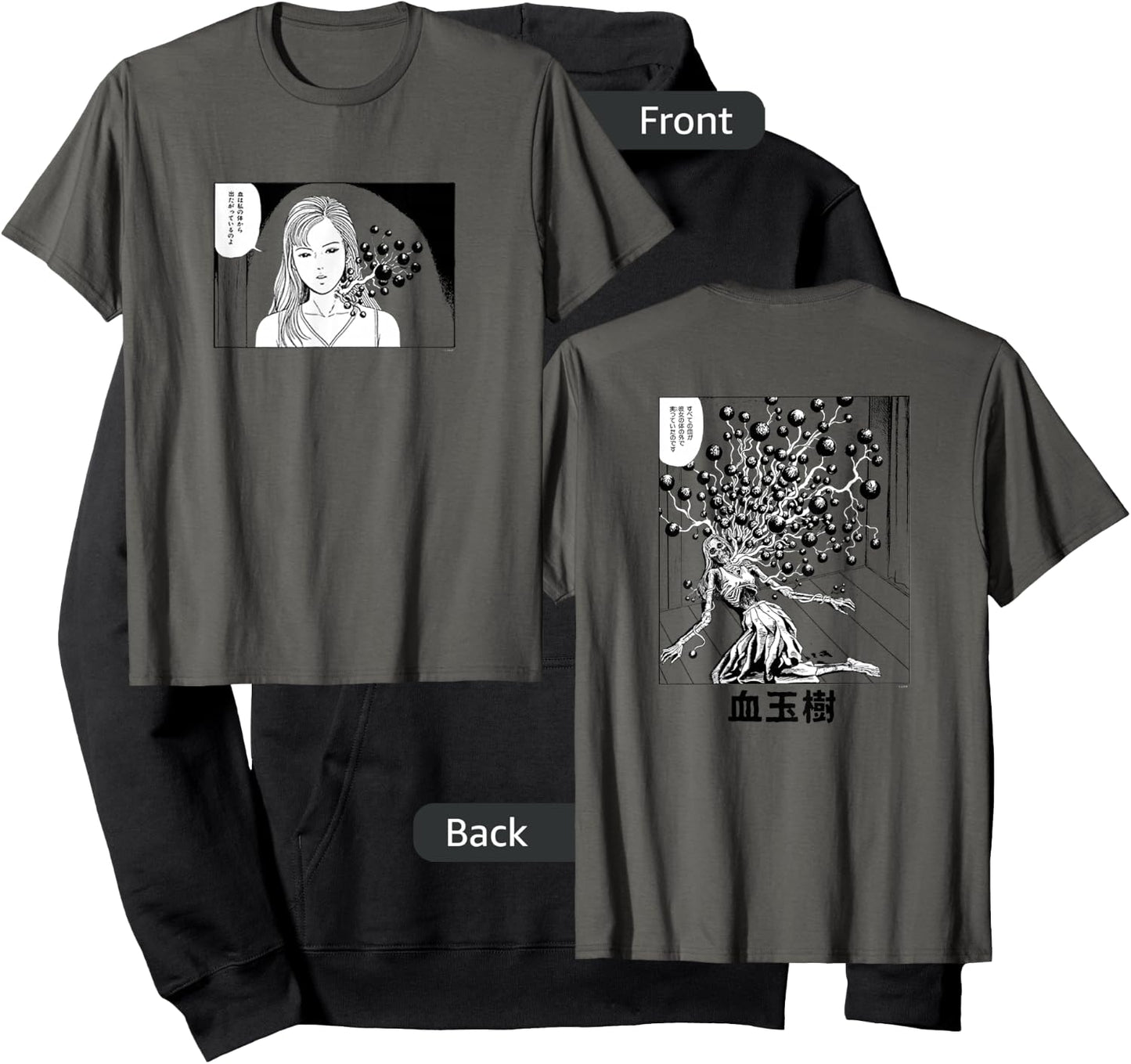 Junji Ito Blood Bubble Hoodie - Hoodie | Black