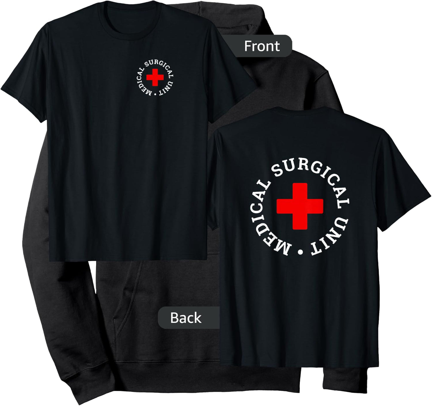 Medical Surgical Unit MSU MED Surg Nurse Hoodie - Hoodie | Black