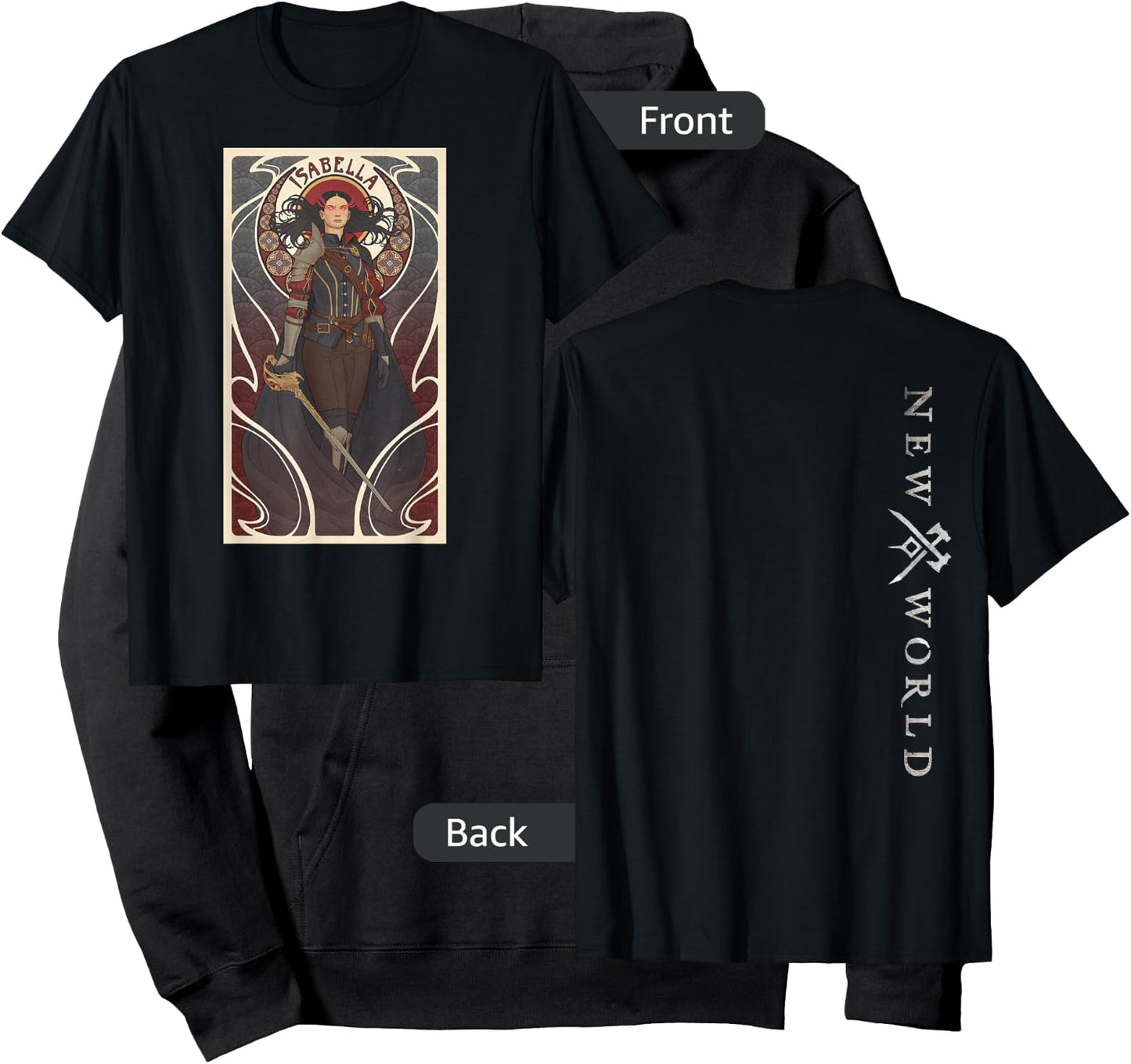 New World Isabella Hoodie - Hoodie | Black