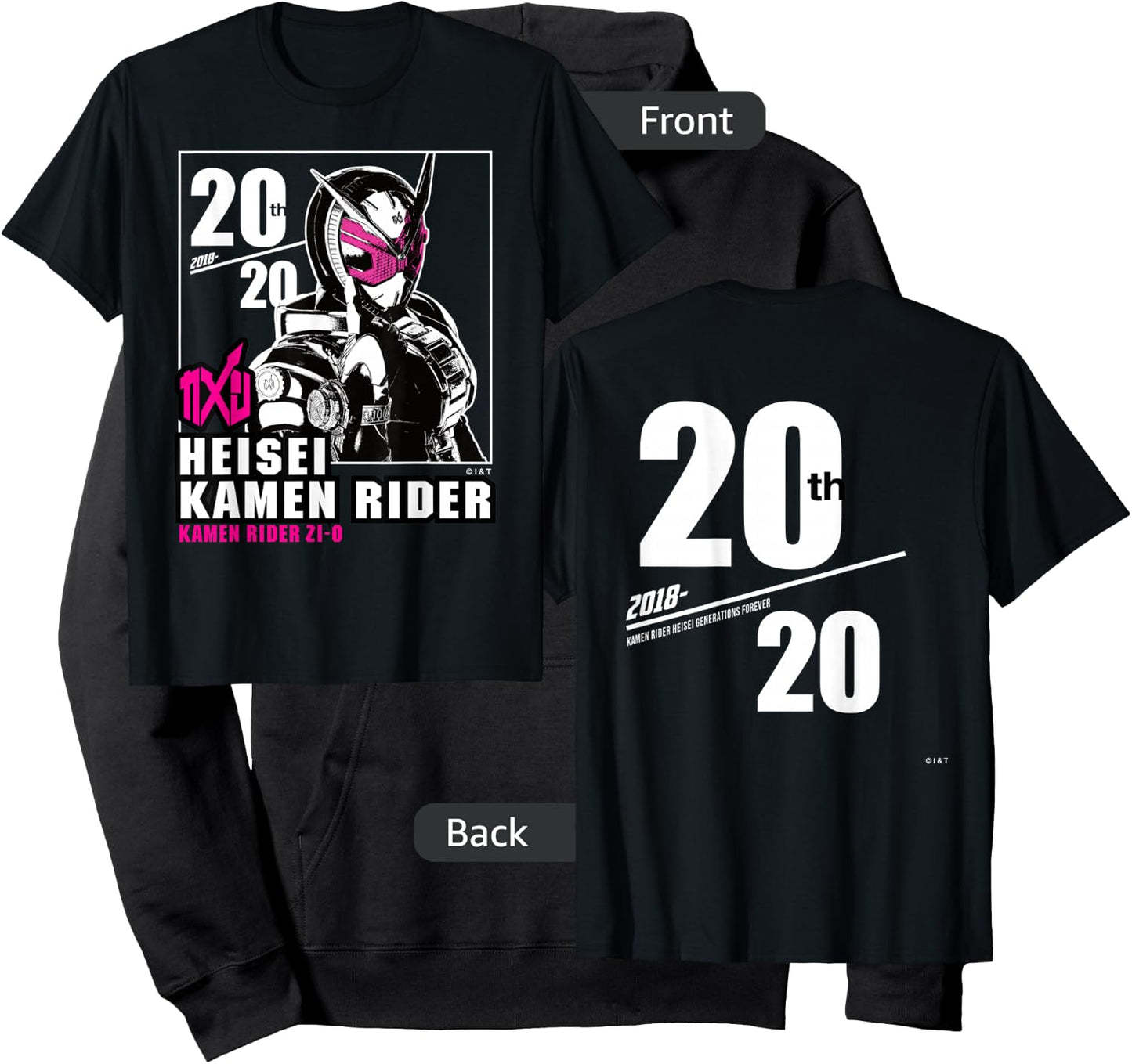 Kamen Rider Zi-O Heisei Rider Anniversary Hoodie - Hoodie | Black