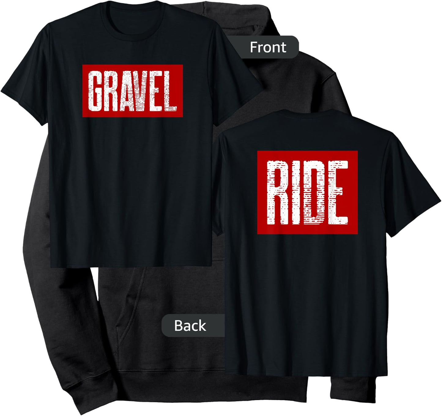 Gravel bike, Gravel biking Hoodie - Hoodie | Black