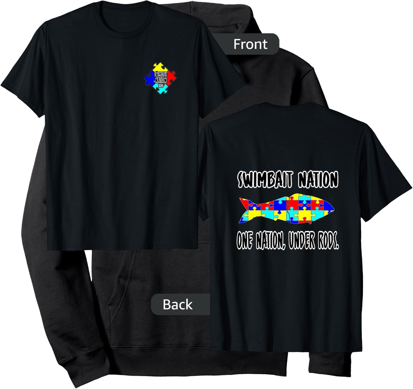 Anglers Against Autism Hoodie - Hoodie | Black
