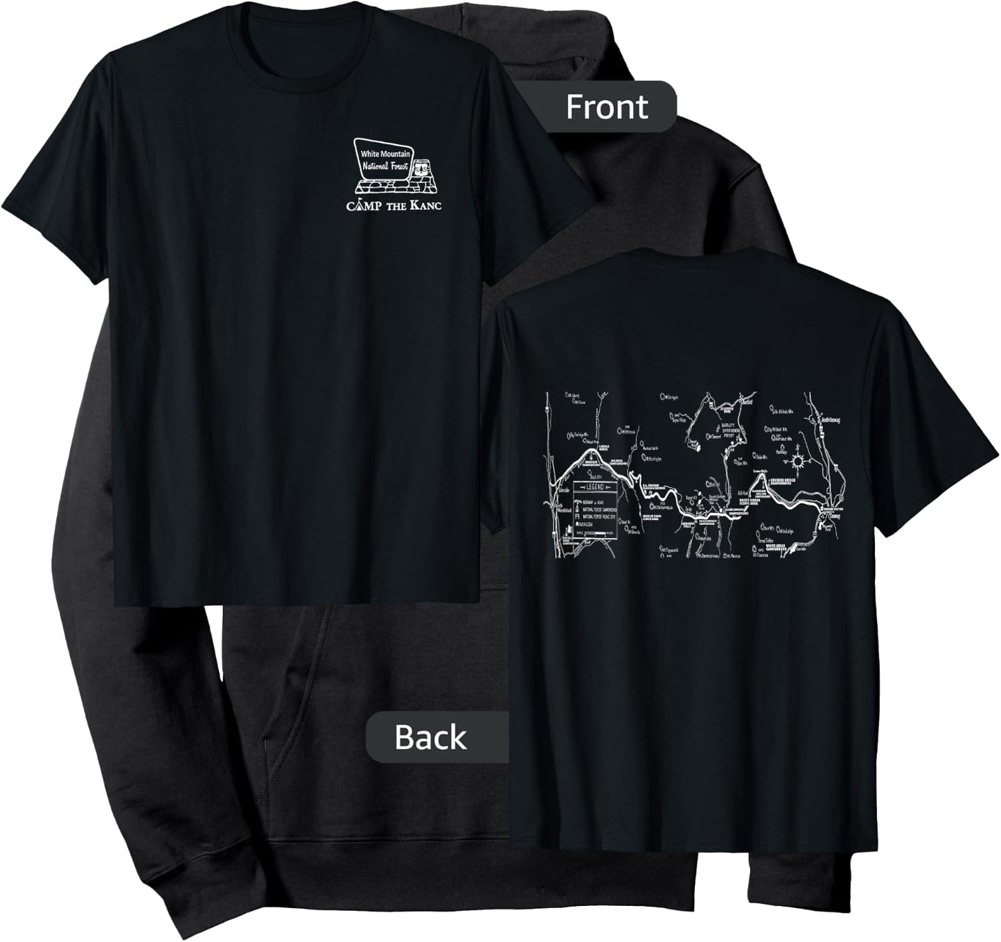 Camp the Kancamagus Hoodie - Hoodie | Black