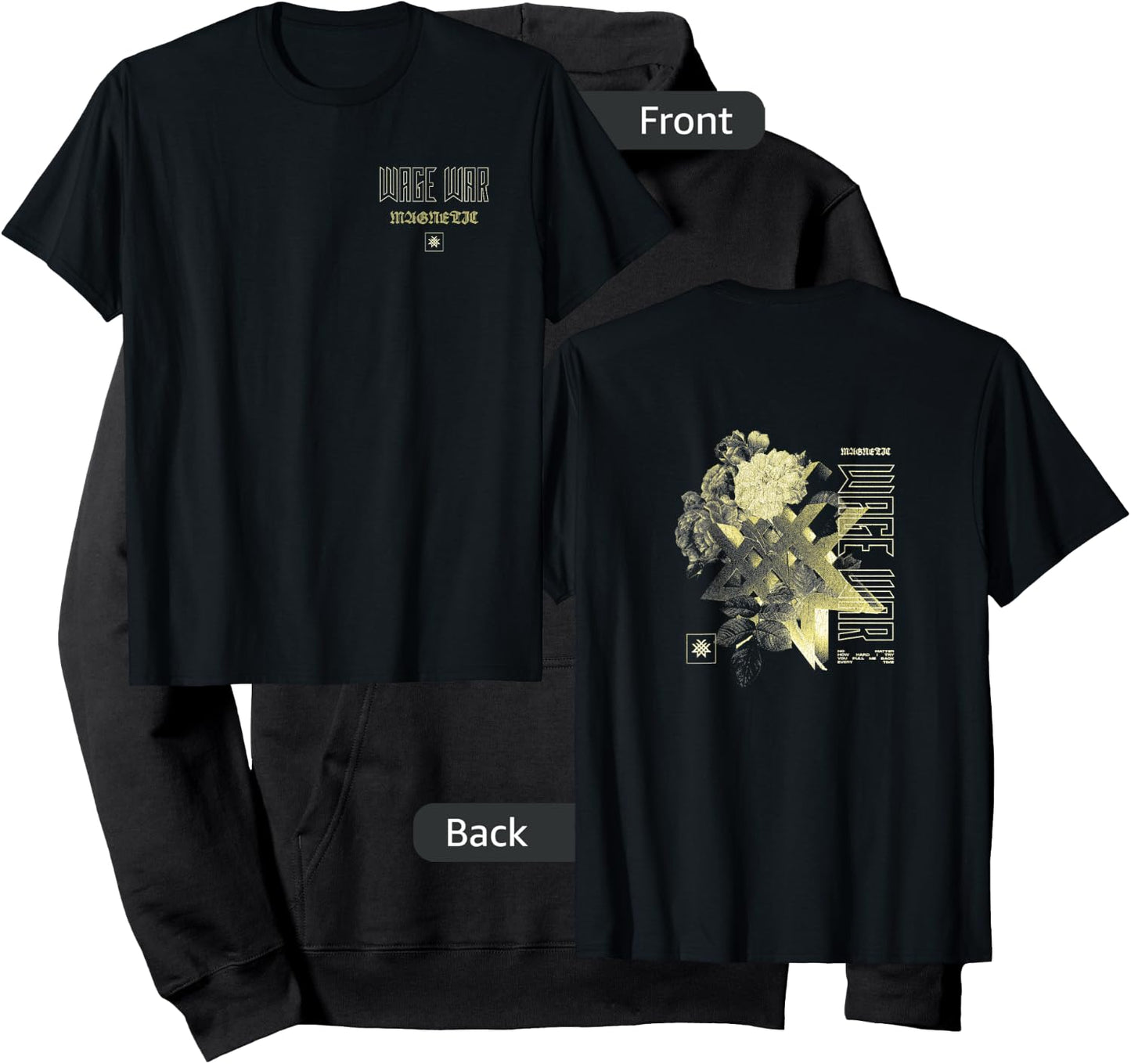 Wage War - Flower Waffle Hoodie - Hoodie | Black
