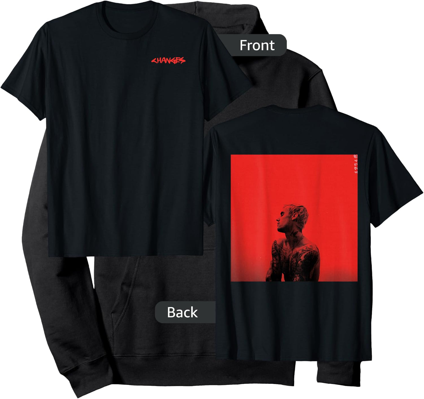 Justin Bieber Changes Cover Hoodie - Hoodie | Black
