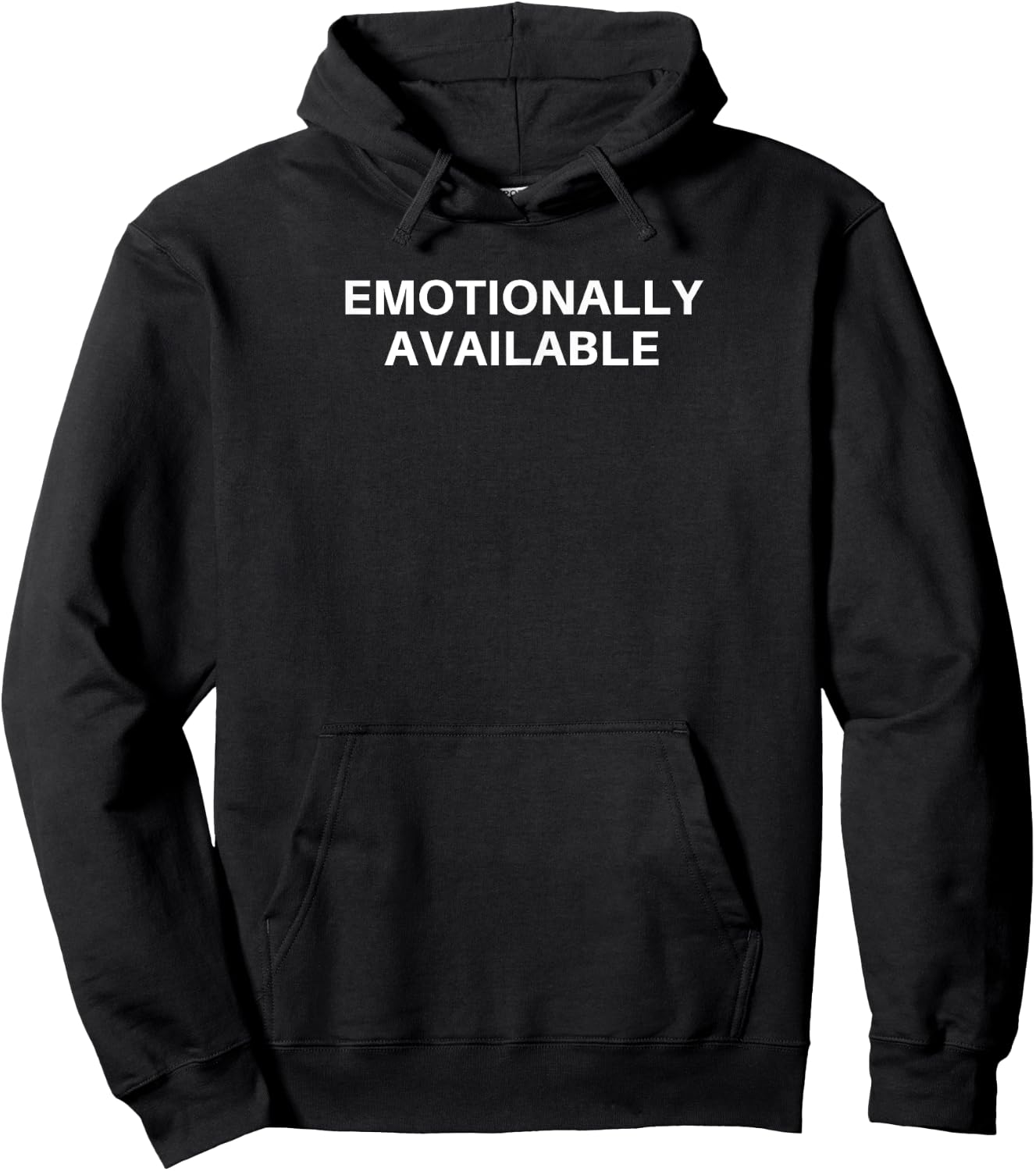 Emotionally Available Hoodie - Hoodie | Black