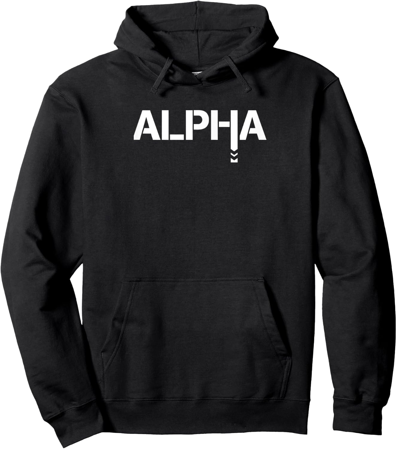 ALPHA - Gym Fitness Workout Weightlifting G256 Hoodie - Hoodie | Black