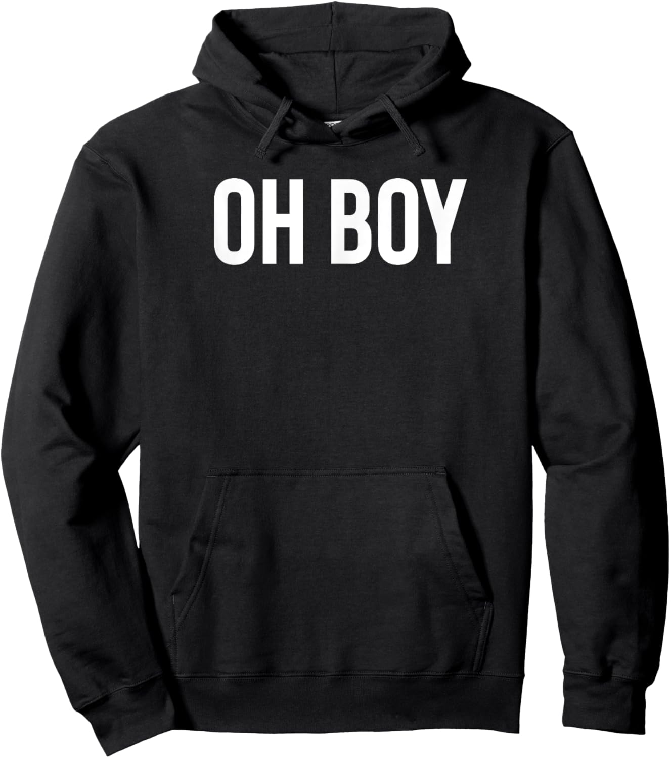 Oh Boy Hoodie - Hoodie | Black