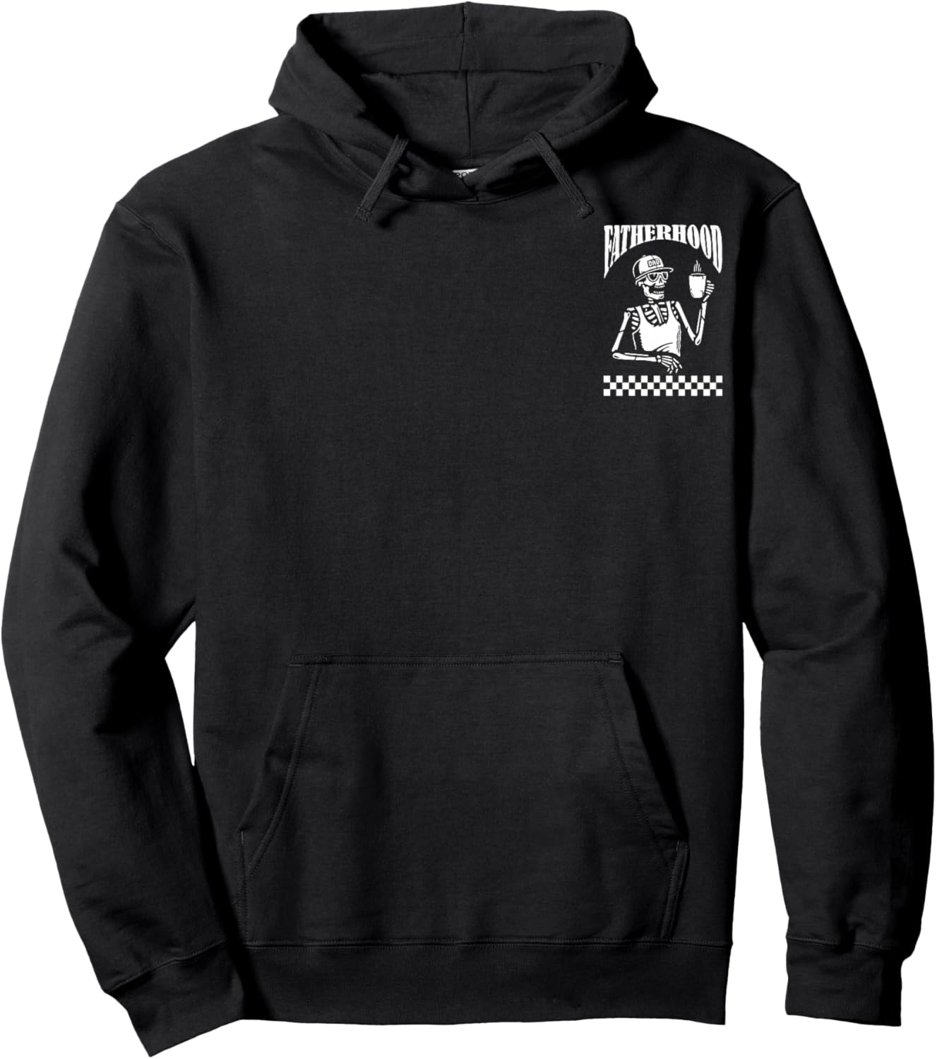 Fatherhood Tour Some Days I Rock It Some Days It Rocks Me Hoodie - Hoodie | Black