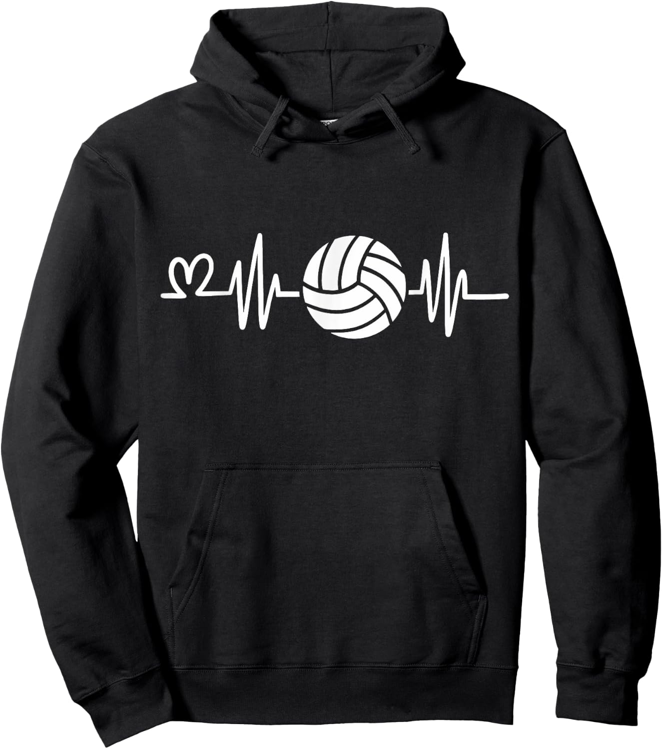 Volleyball Girl Hoodie - Hoodie | Black