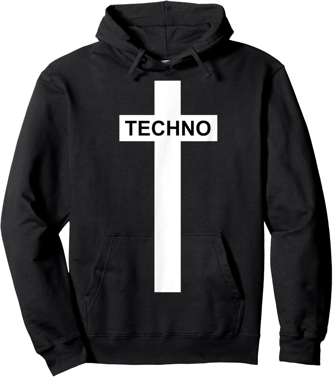 Made in Berghain Techno Religion - Techno Gift Hoodie - Hoodie | Black