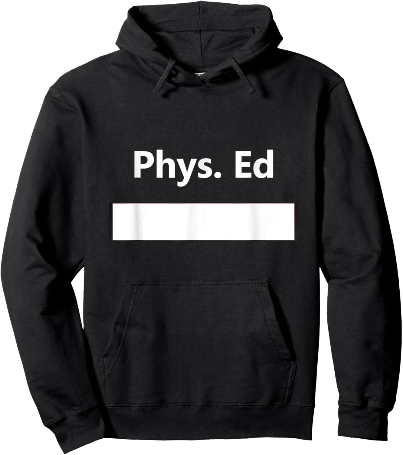 PE Class Gym Physical Education Uniform School Student Gift Hoodie - Hoodie | Black