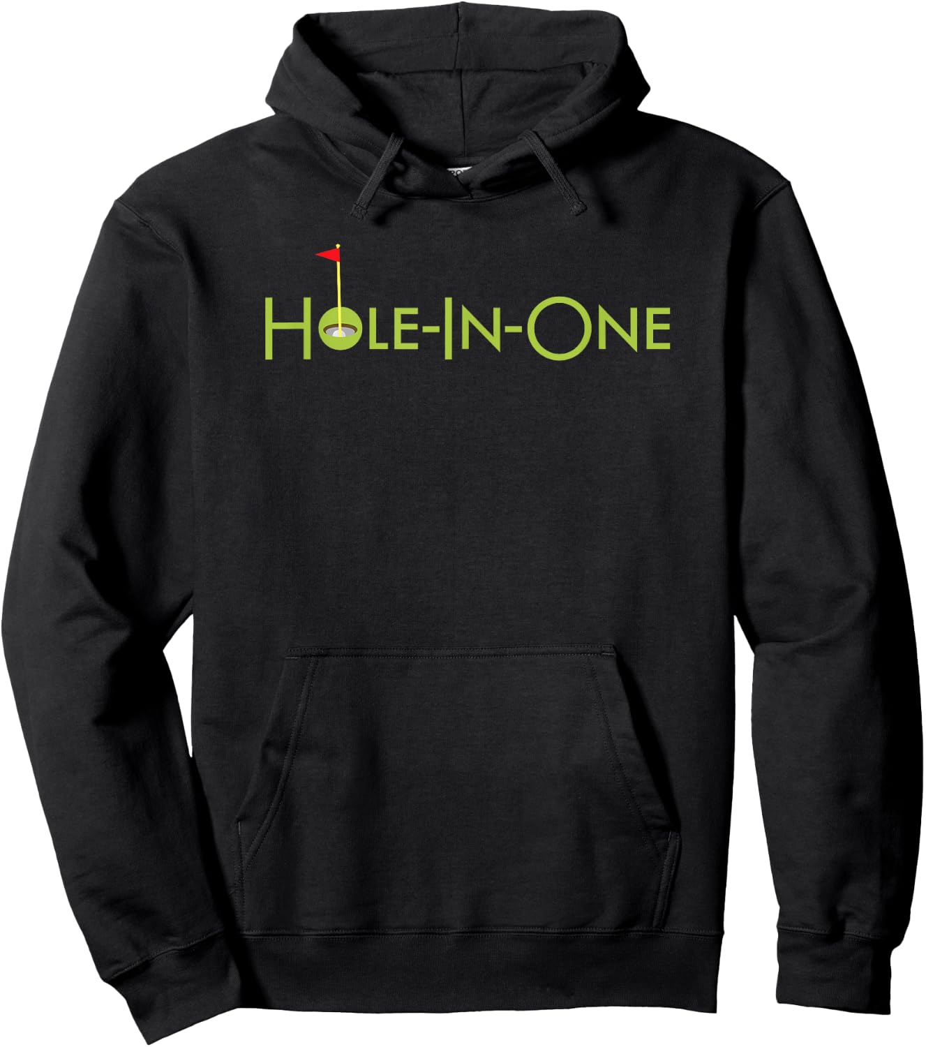 Hole In One Golf Design Souvenir Fun Golfing Gift Golfer Hoodie - Hoodie | Black