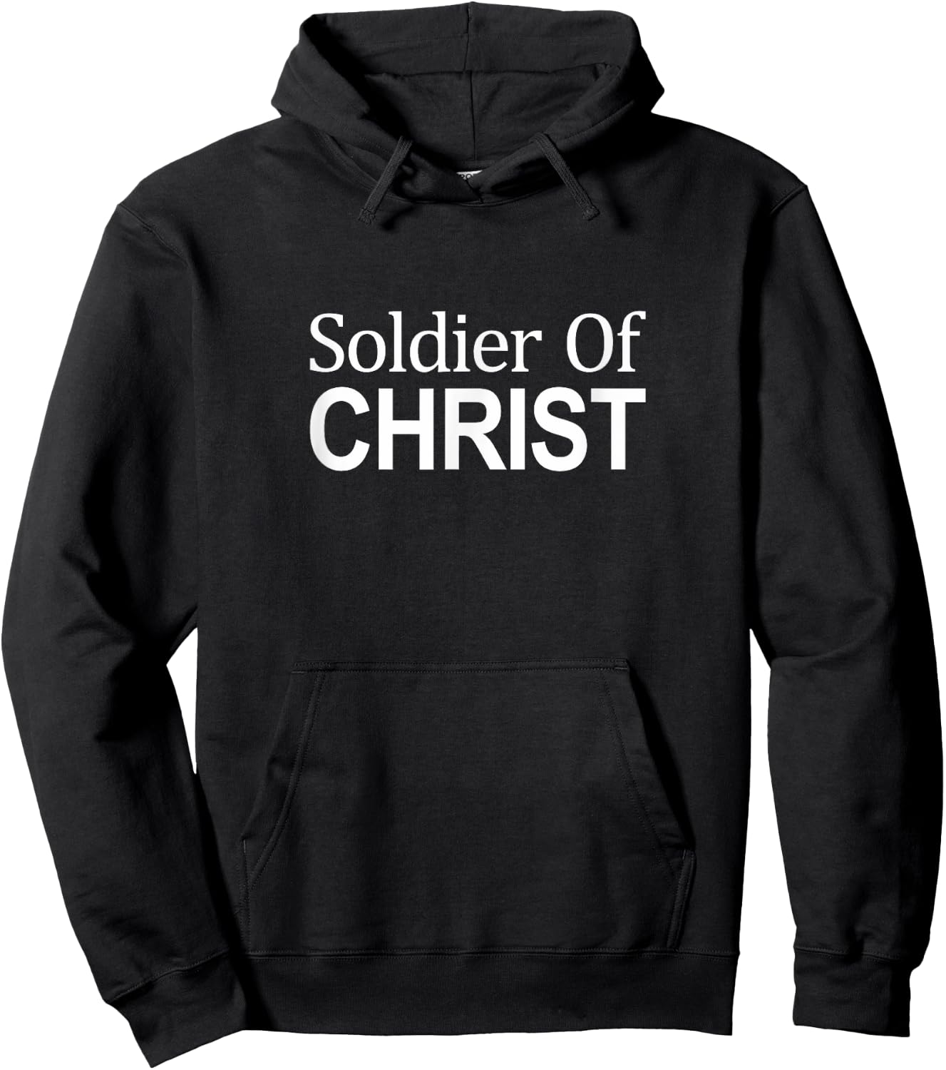 Soldier Of Christ Hoodie - Hoodie | Black