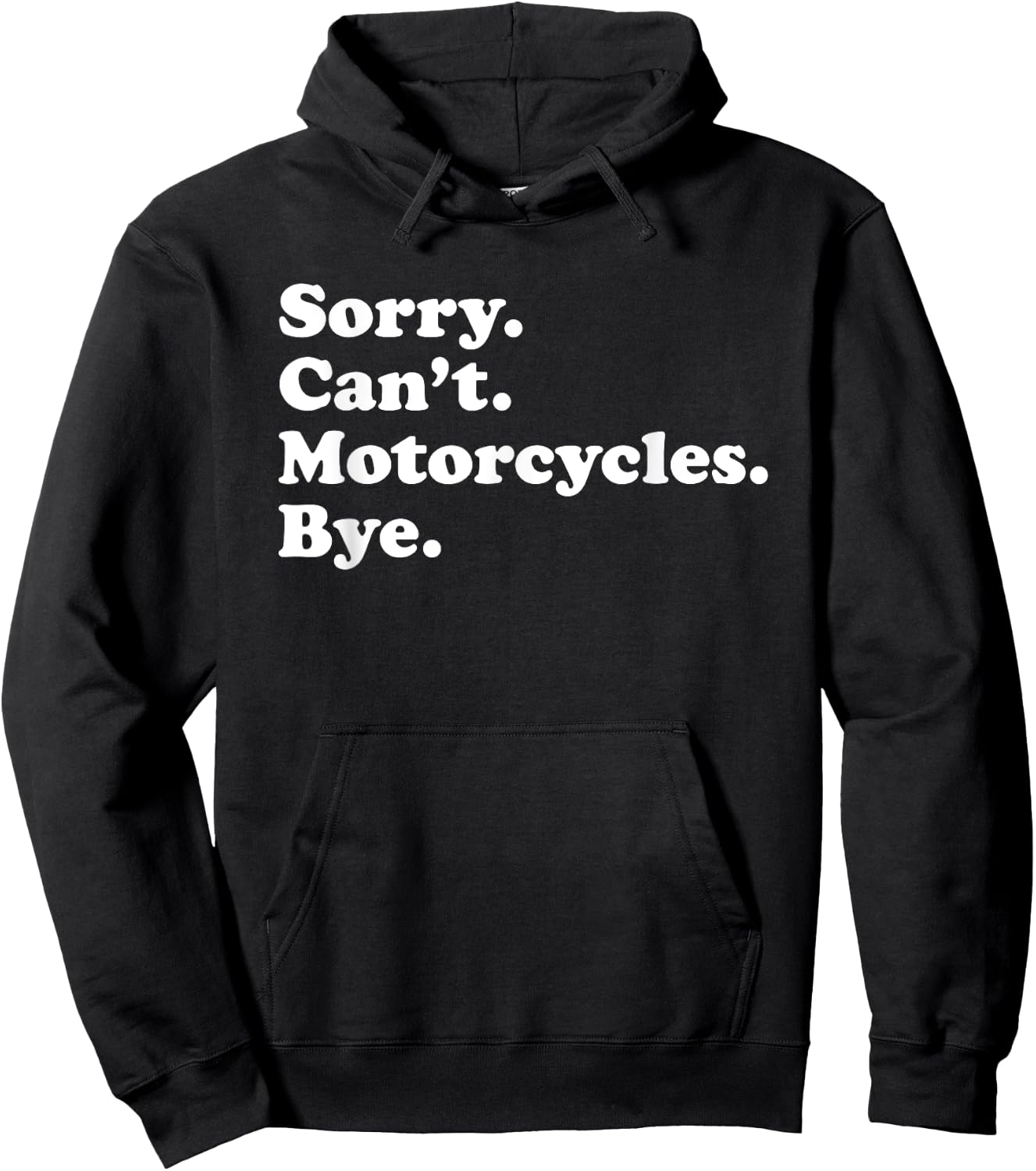 Funny Motorcycle Gift Women Boys or Girls Hoodie - Hoodie | Black