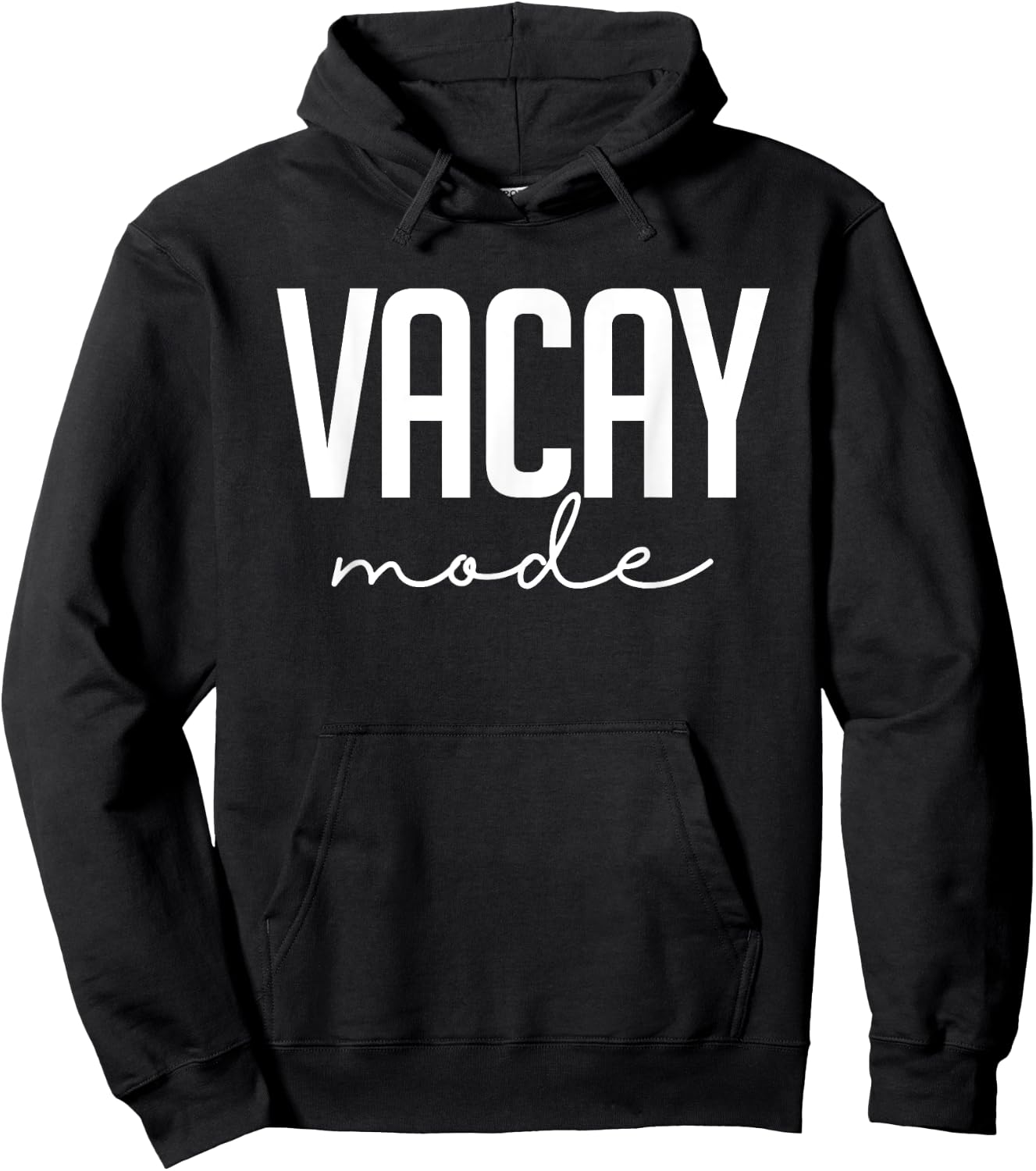 Vacay Mode Funny Summer Vacation Gift Hoodie - Hoodie | Black