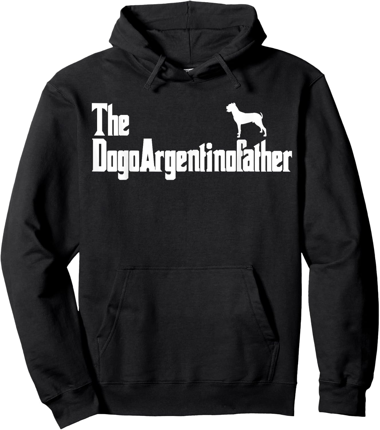 Dogo Argentino Gifts - Dogo Argentino Shirt Hoodie - Hoodie | Black