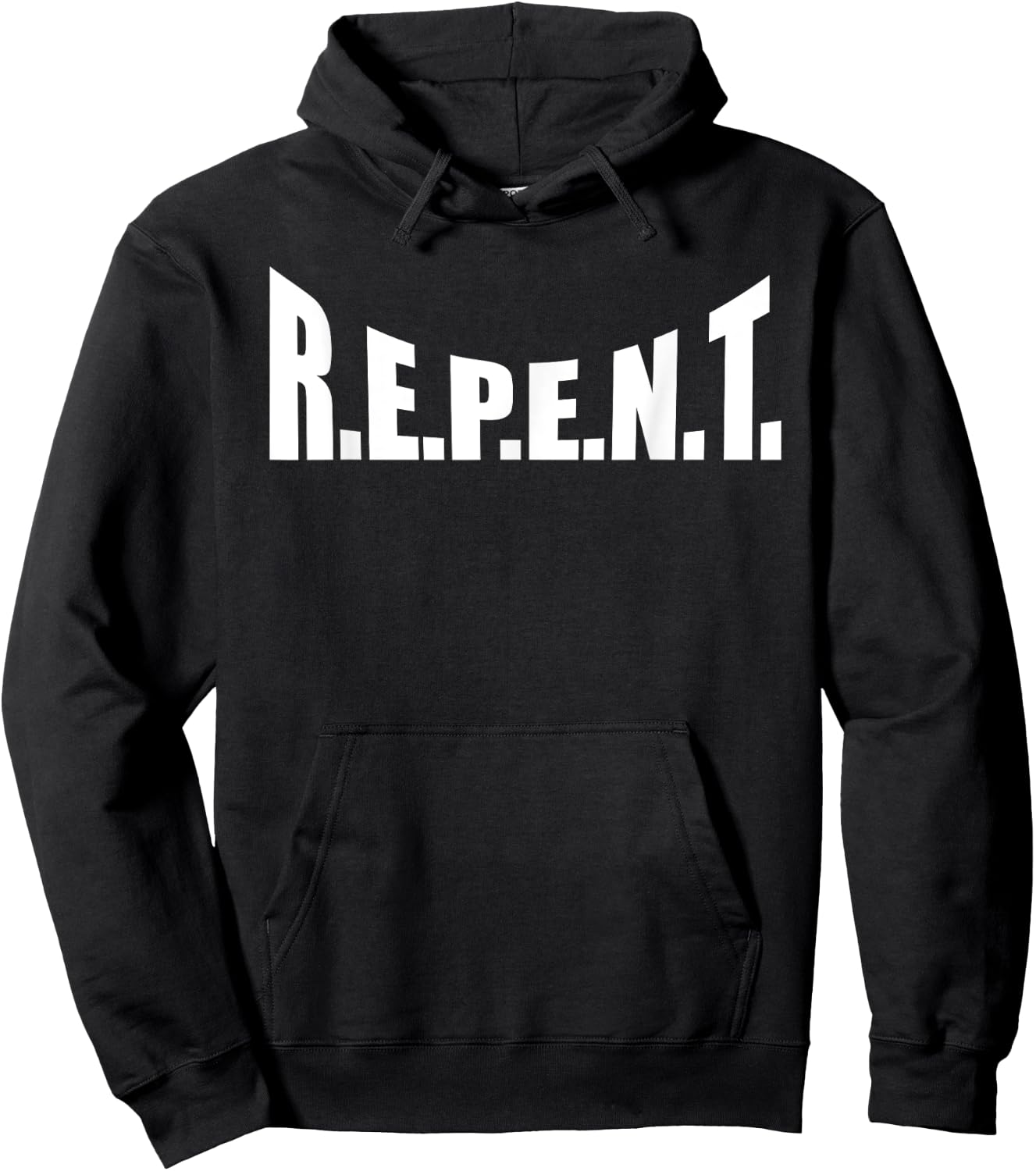 Christian Repent Repentance Evangelism Church Outreach Hoodie - Hoodie | Black