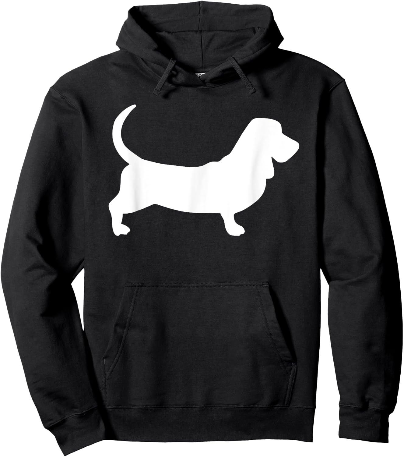 Basset hound Hoodie - Hoodie | Black