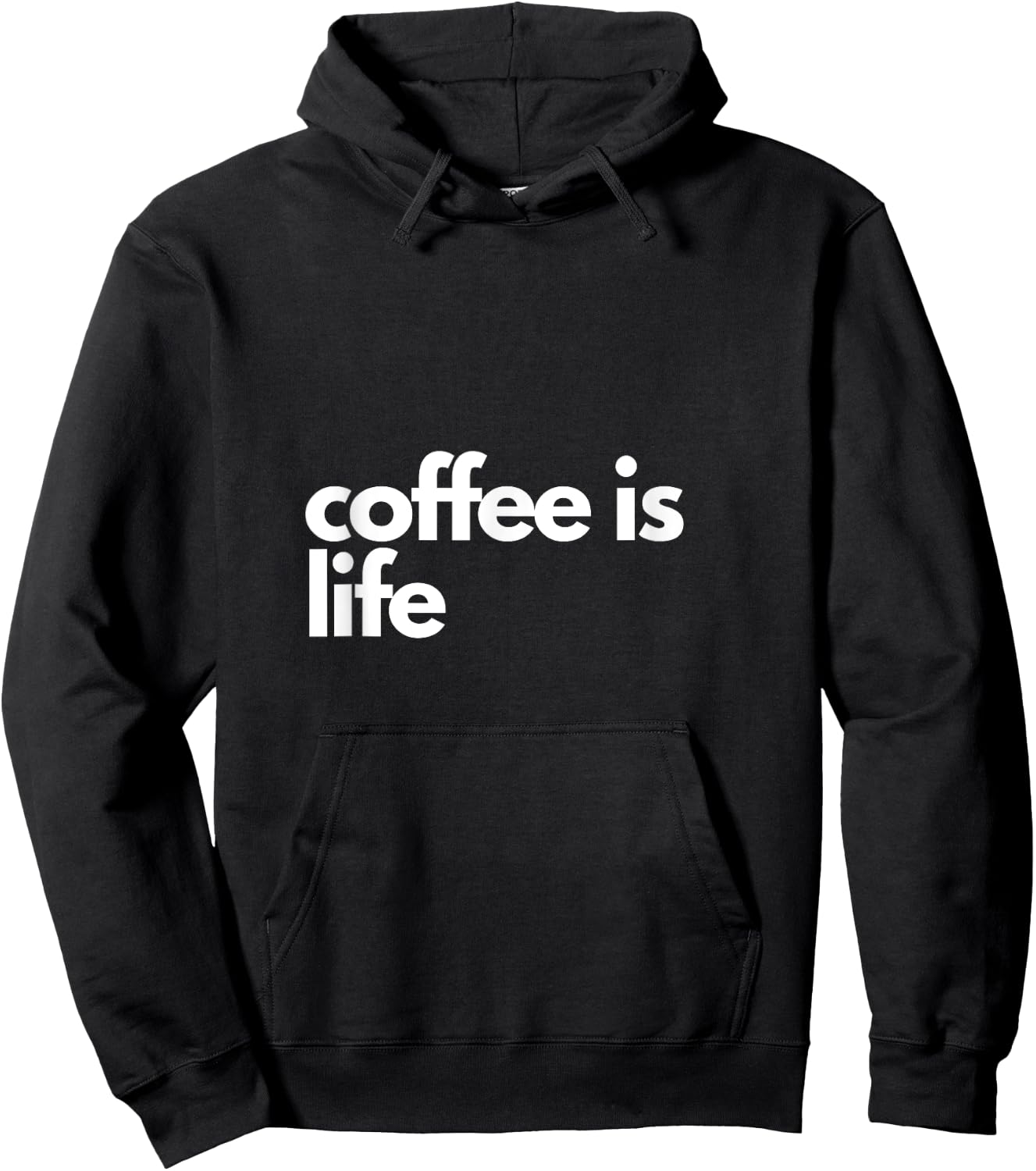 Coffee is Life Hoodie - Hoodie | Black