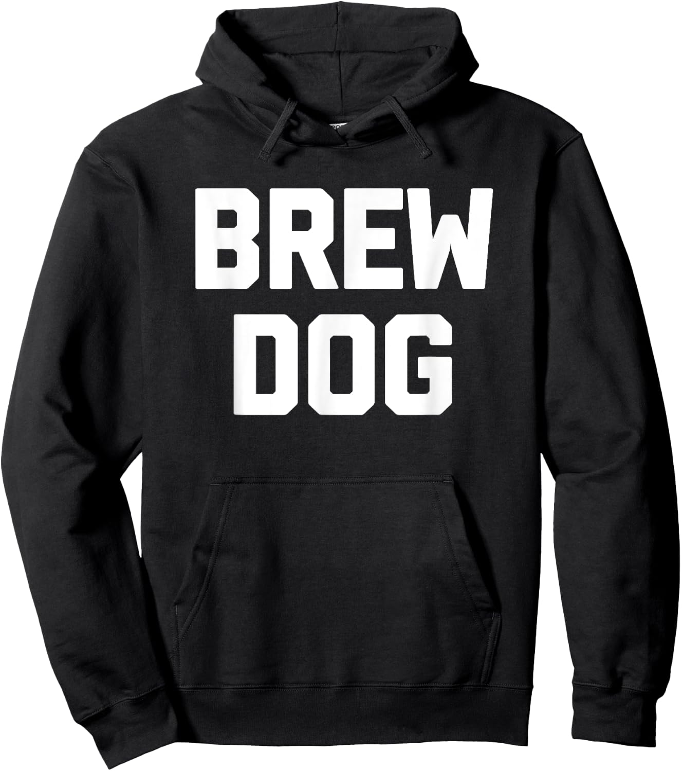 Brew Dog funny saying brewery drunk drinking beer Men Women Hoodie - Hoodie | Black