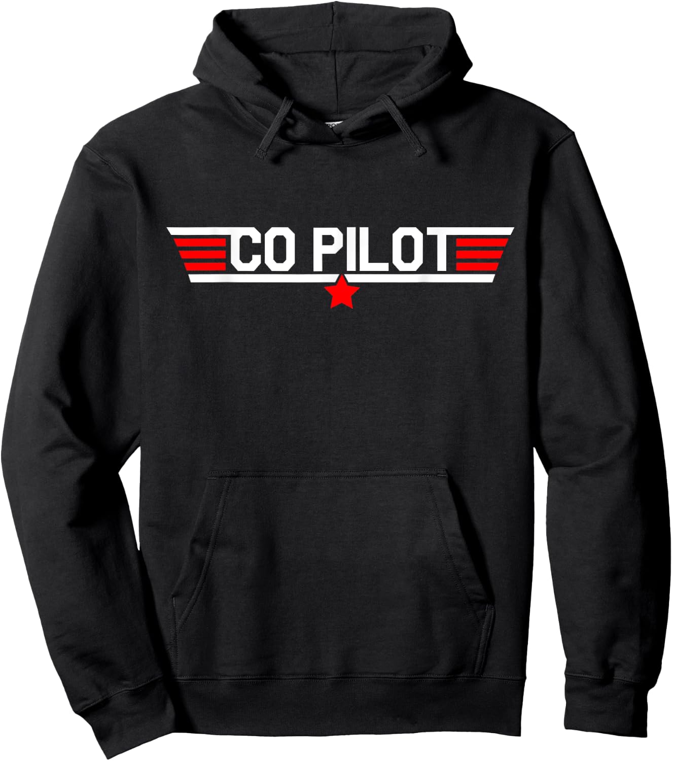 RV Co Pilot Funny Camper Motorhome Camping Matching Gift Hoodie - Hoodie | Black