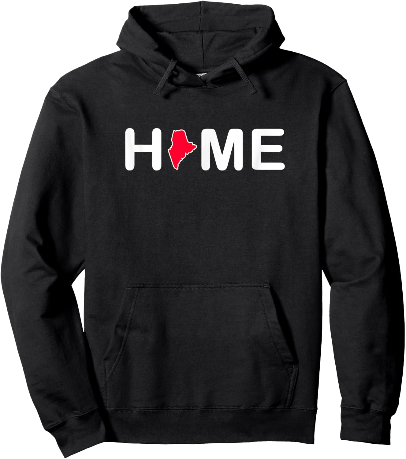 MAINE - Home State - Classic Hoodie - Hoodie | Black