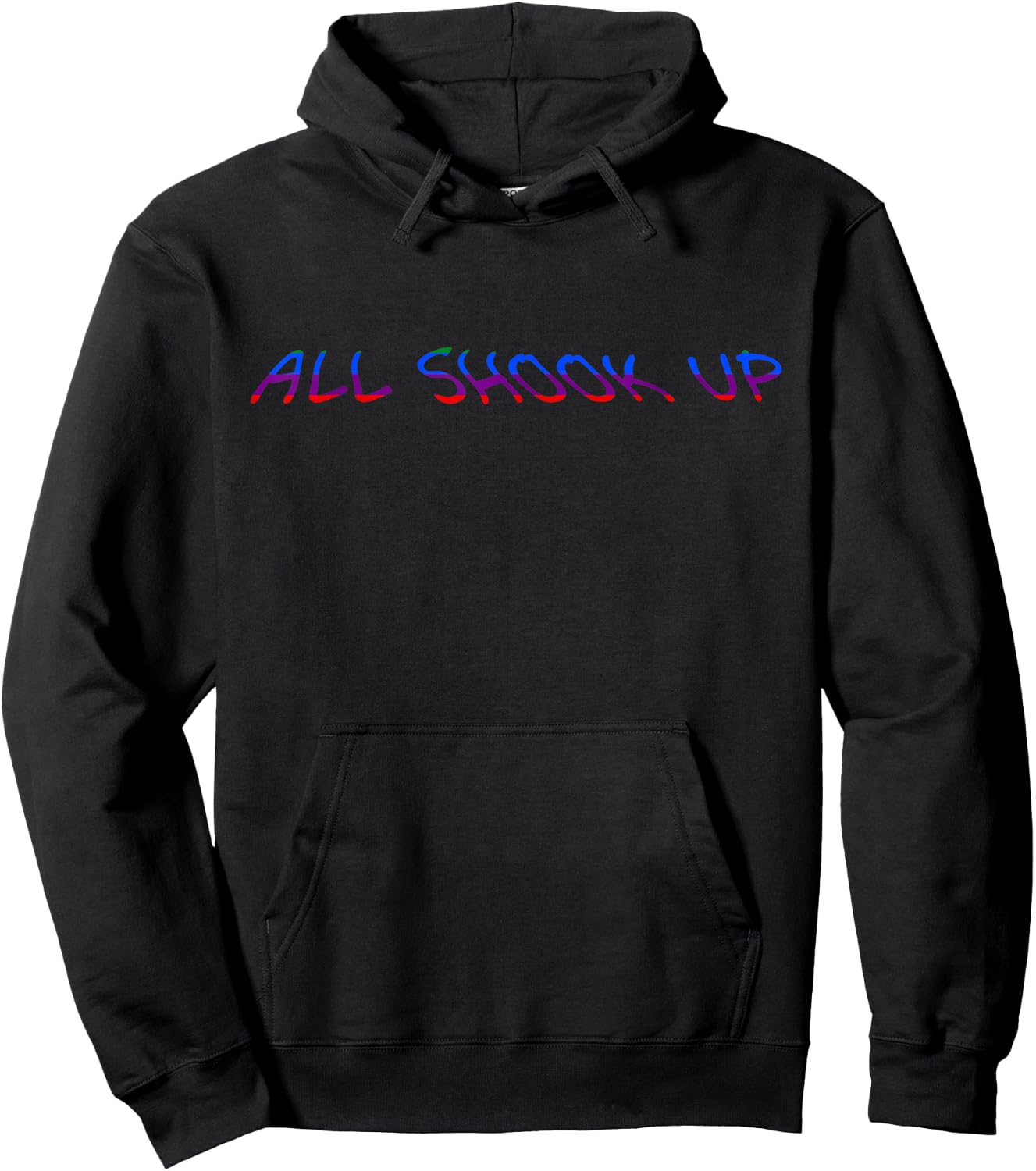 Mentally You Have Been Shaken Up I Was So Shook Hoodie - Hoodie | Black