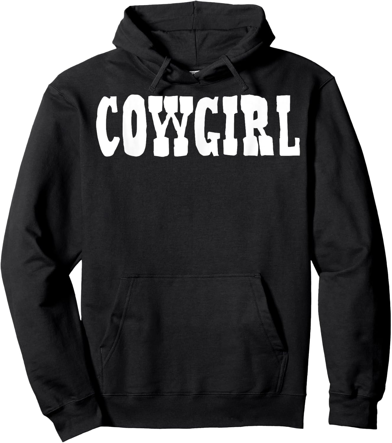 Cowgirl - Cow Girl, Horse, Equestrian Hoodie - Hoodie | Black