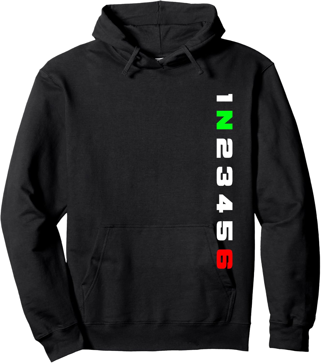 Motorcycle Shift Biker Hoodie - Hoodie | Black
