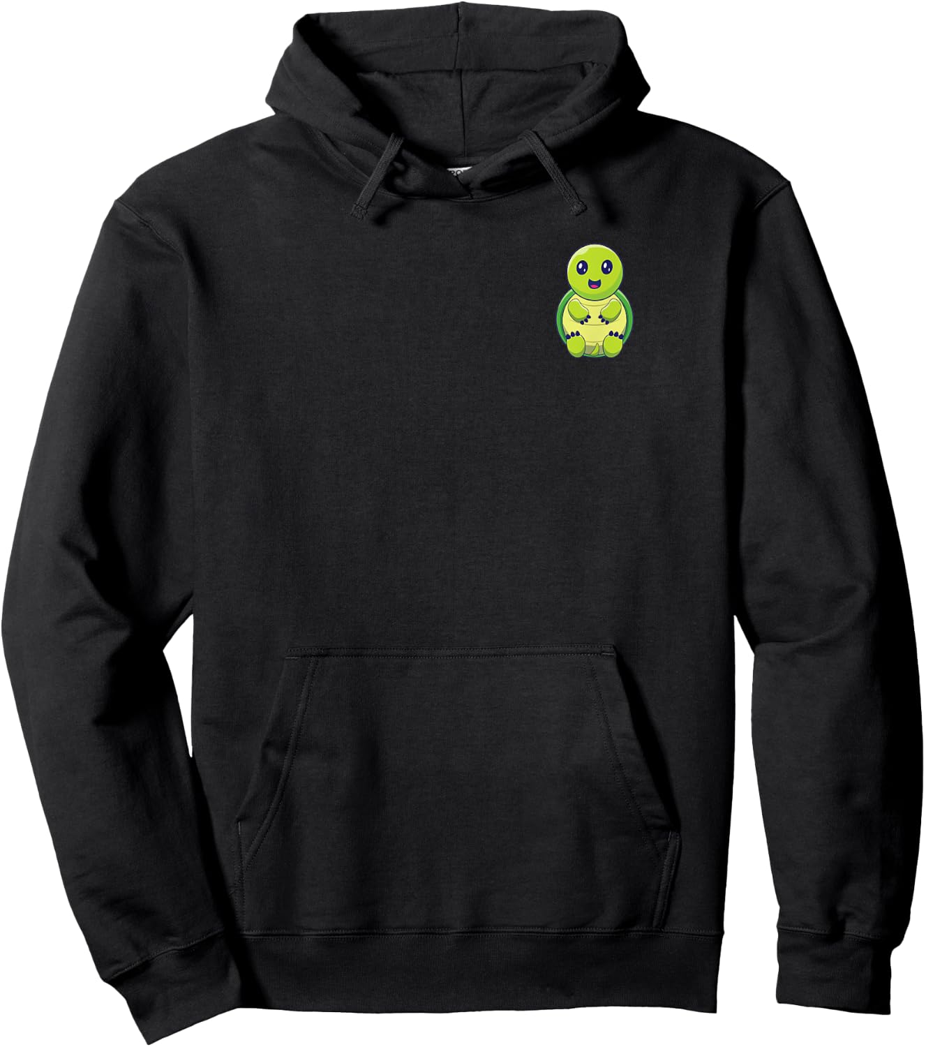 Frank The Cute Turtle Hoodie - Hoodie | Black