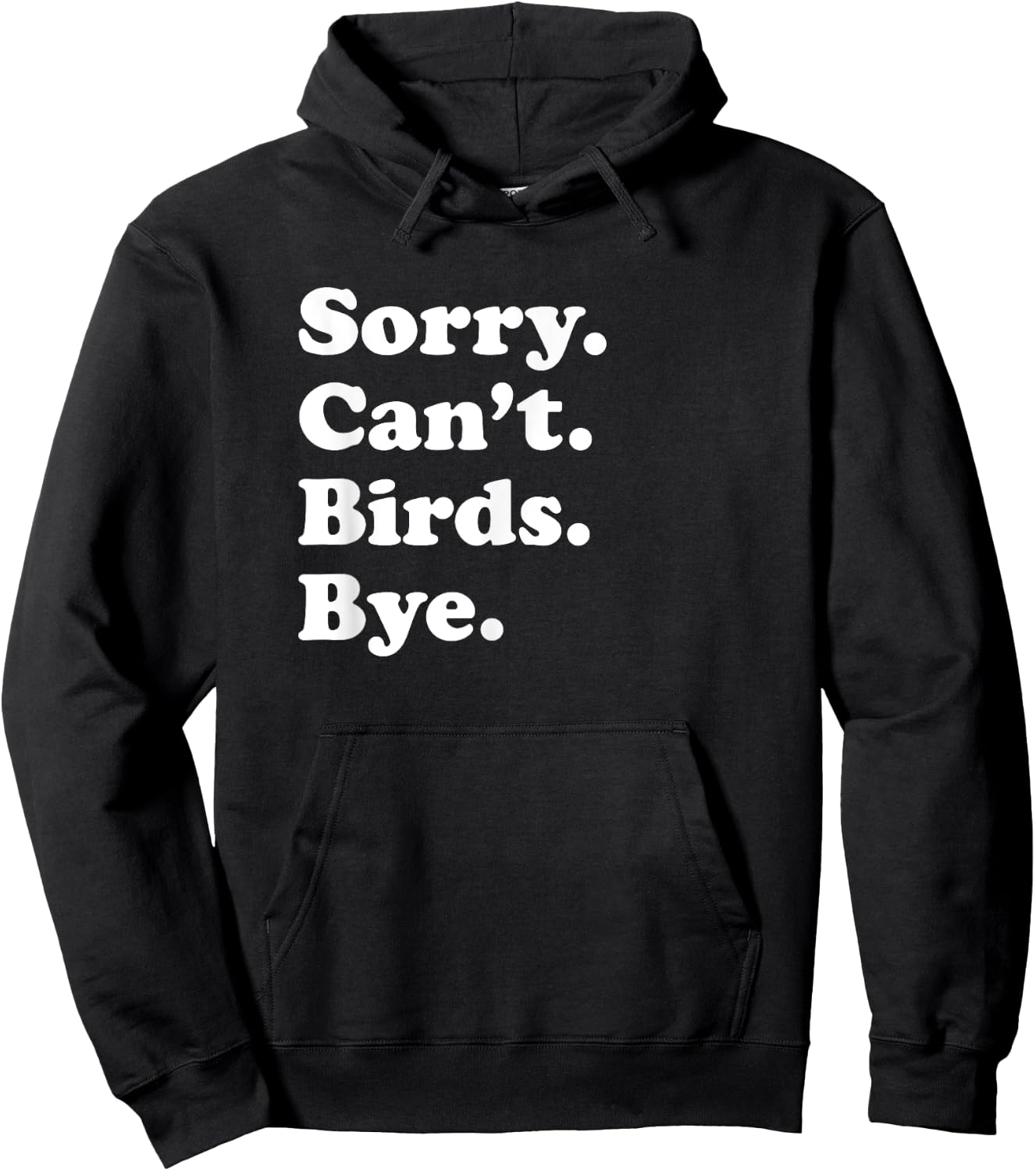 Funny Bird Gift Women Boys or Girls Hoodie - Hoodie | Black
