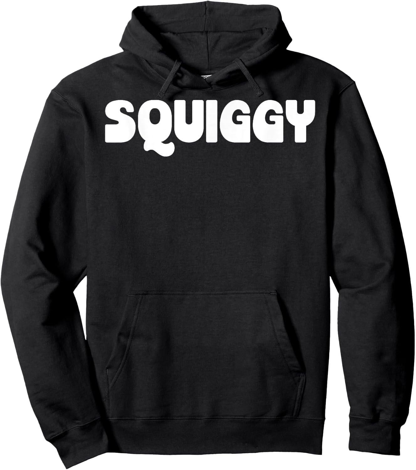 Squiggy Retro Funny Nickname Hoodie - Hoodie | Black